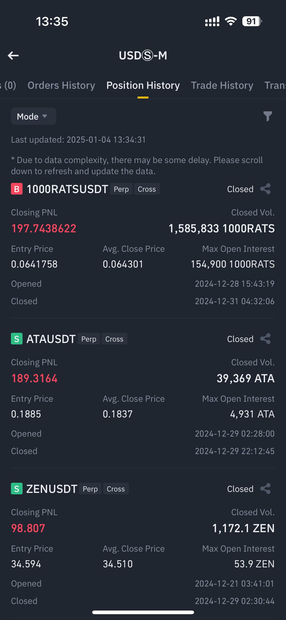 Case Study: Dynamic Position Management